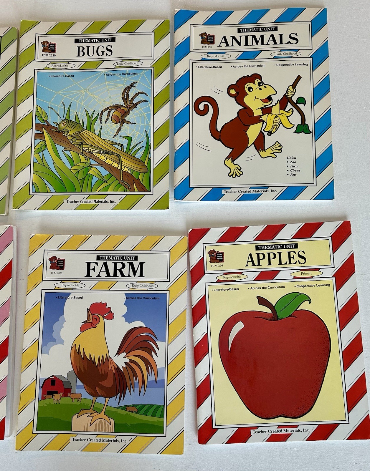 Thematic Units Teacher Created Resources Early Childhood Primary Lot Of 17 Nice