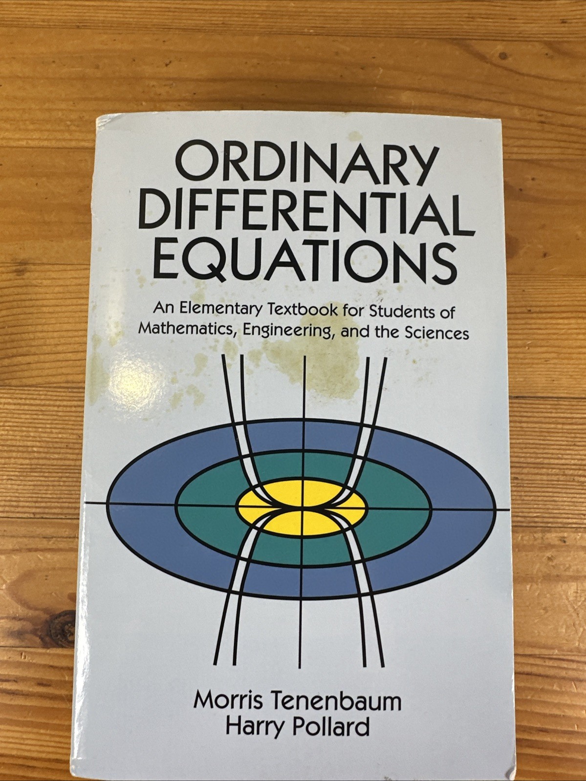Ordinary Differential Equations Morris Tenenbaum Harry Pollard 1985