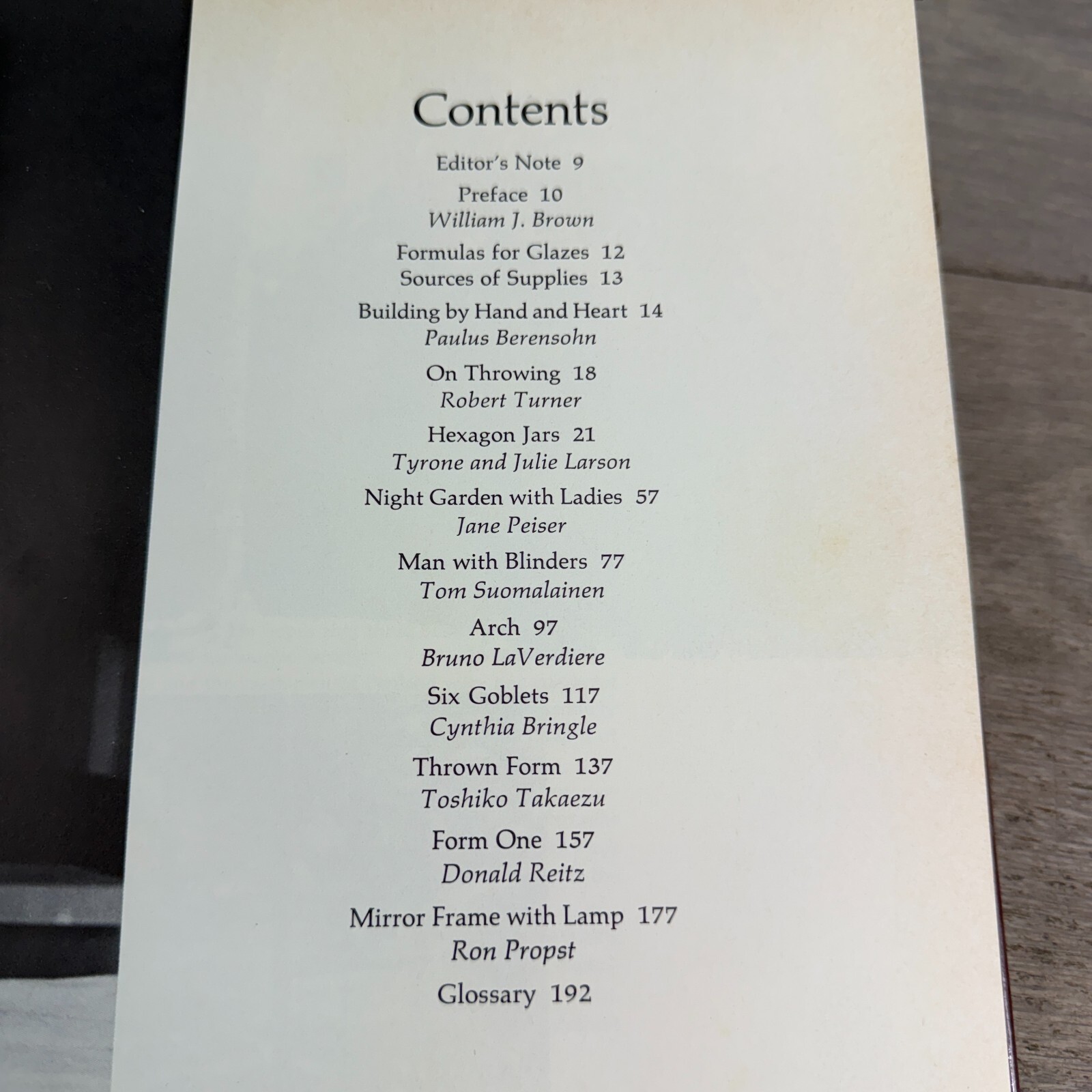 Book of Pottery: The Penland School of Crafts Good Illustrated 1975, 192 pages