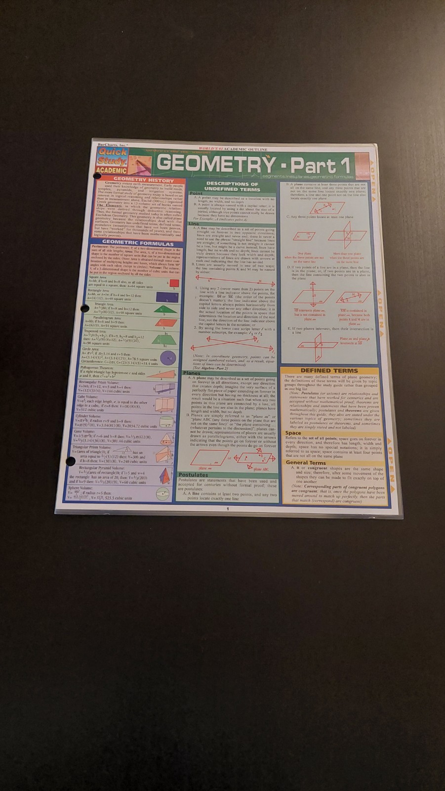Bar Charts / Quick Study – geometry pack