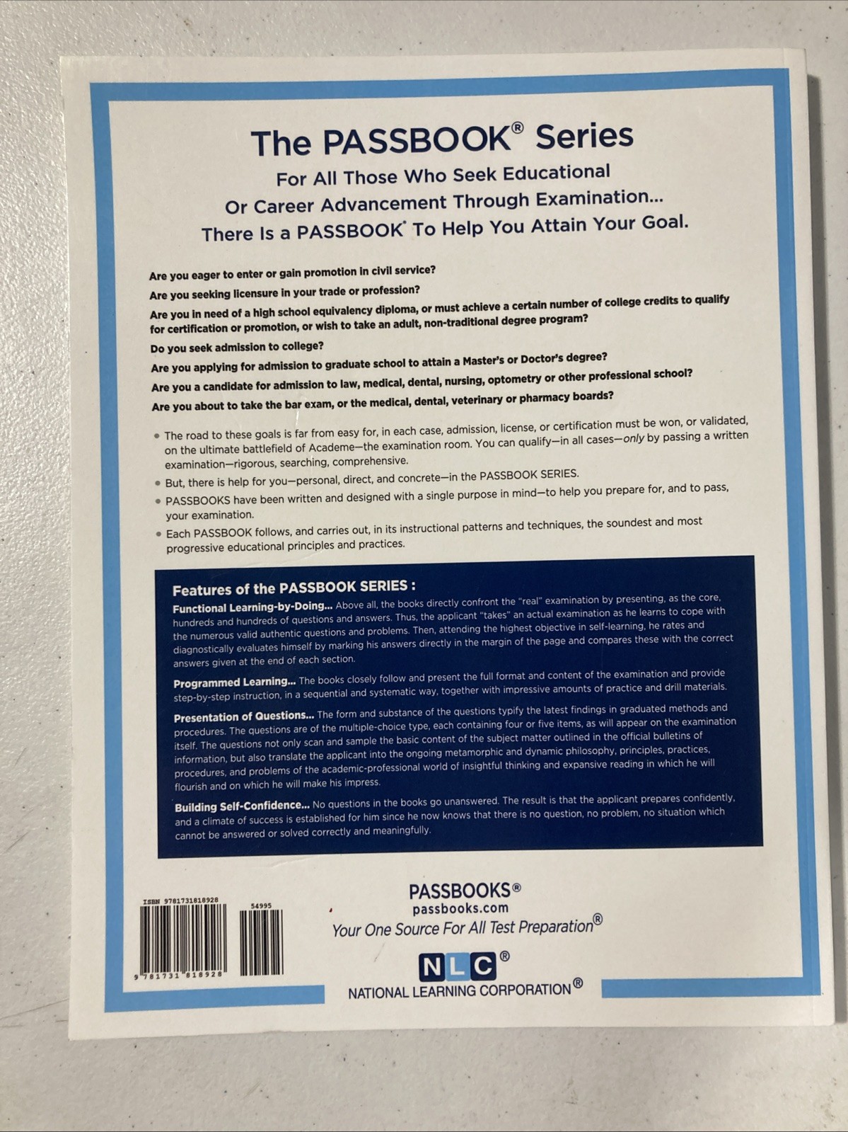 Actuarial Probability Exam (P) (C-1892): Passbooks Study Guide (Paperback 2020)