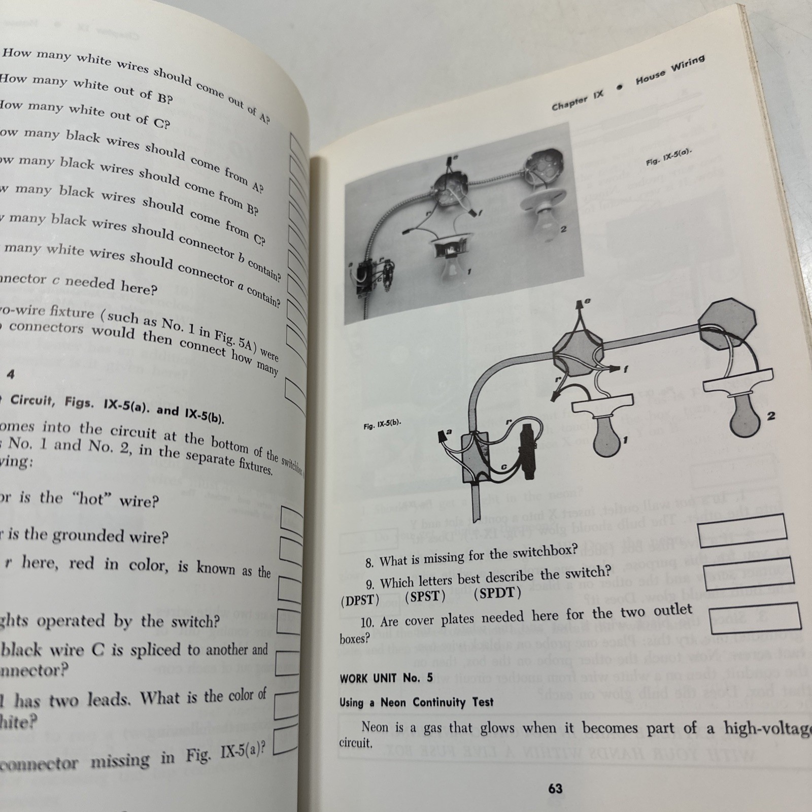 Industrial Arts Electricity by Lush and Engle Paperback 1971 Revision