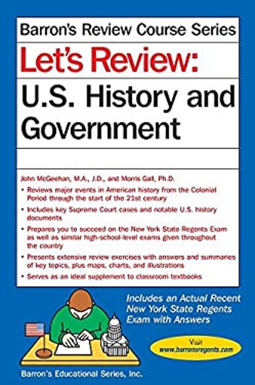 Let’s Review U. S. History and Government Paperback