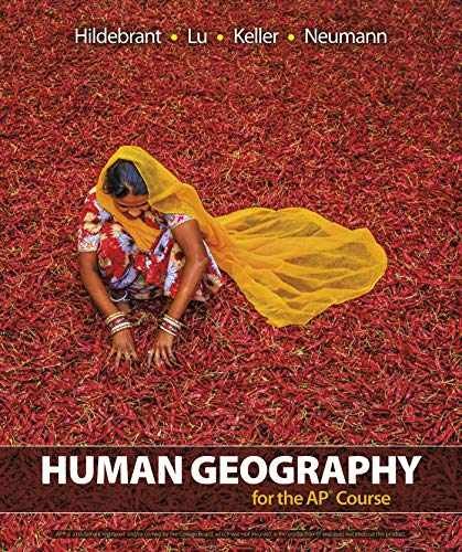 Human Geography for the – Hardcover, by Hildebrant Barbara; Lu – Very Good w