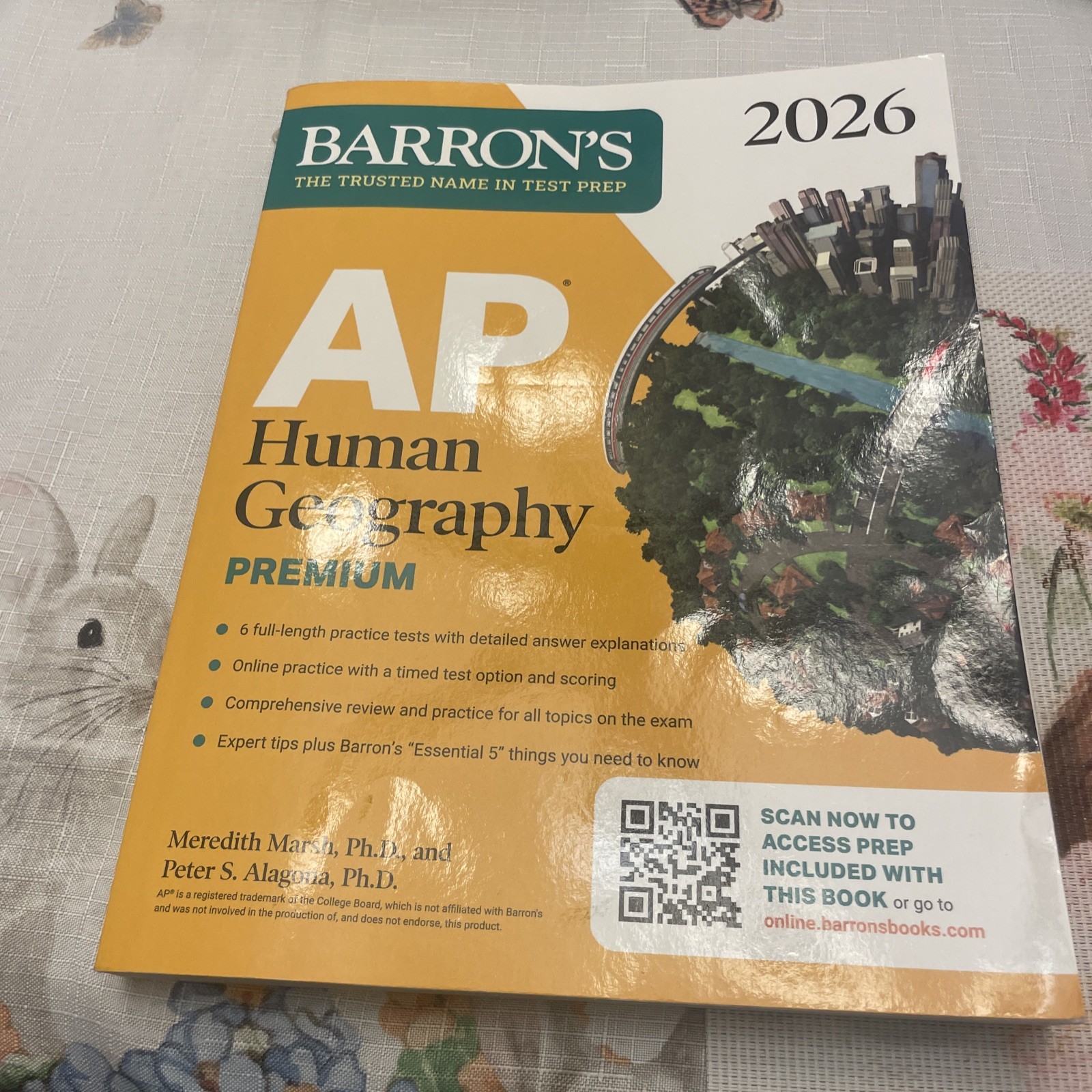Barron’s AP Human Geography Premium 2026 Exam Prep Paperback 528 Pages