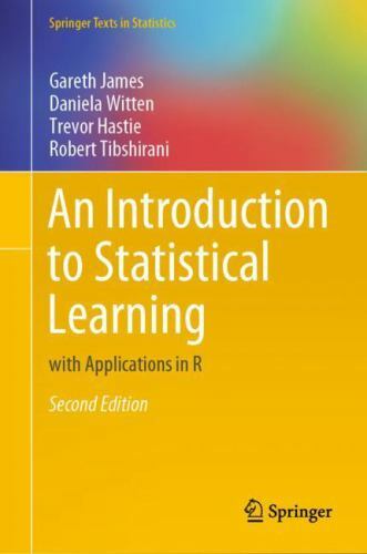 Springer Texts in Statistics Ser.: Introduction to Statistical Learning :…