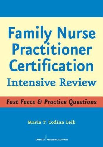Family Nurse Practitioner Certification: Intensive Review – Paperback – GOOD