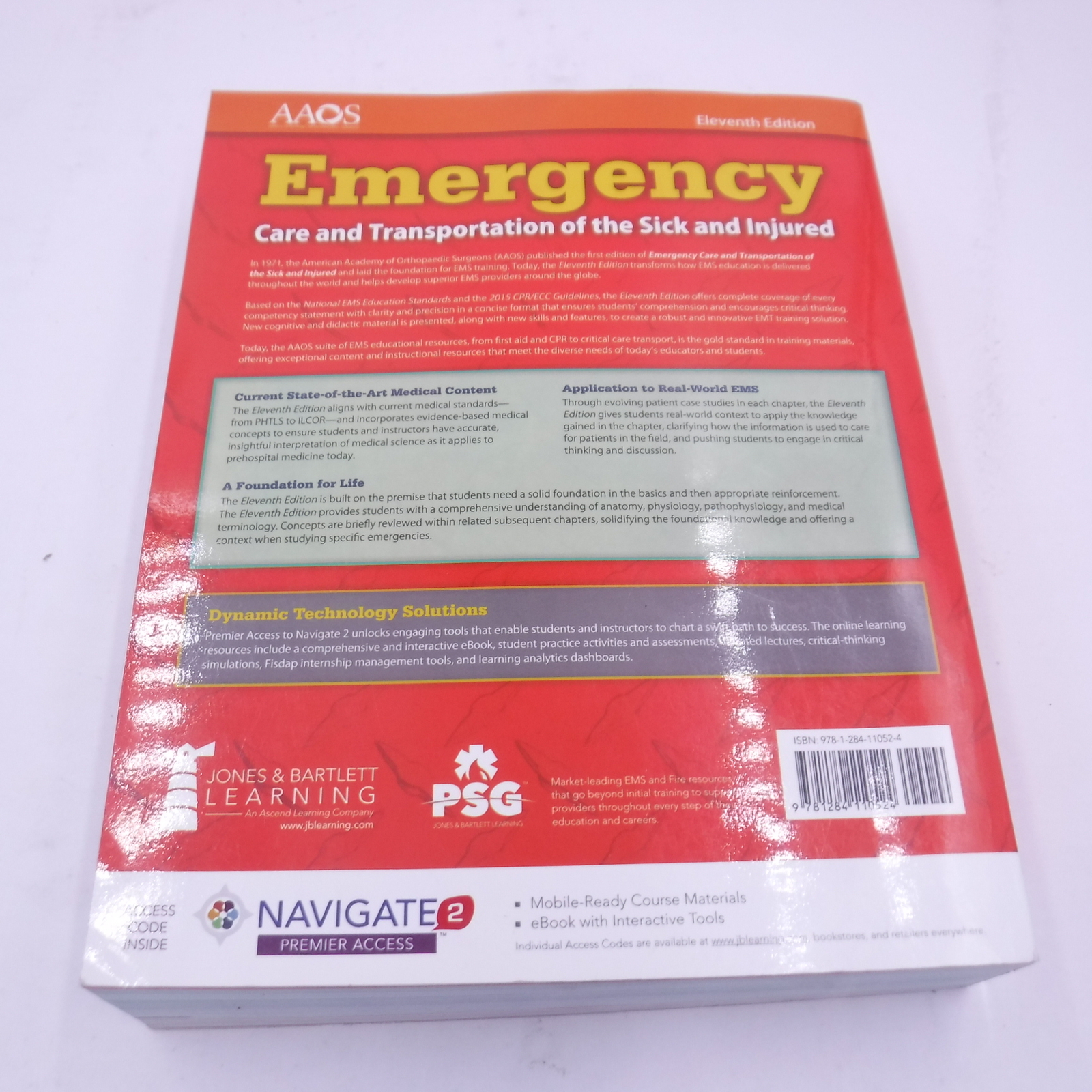 Emergency Care and Transportation of the Sick and Injured Andrew N. Pollak, MD