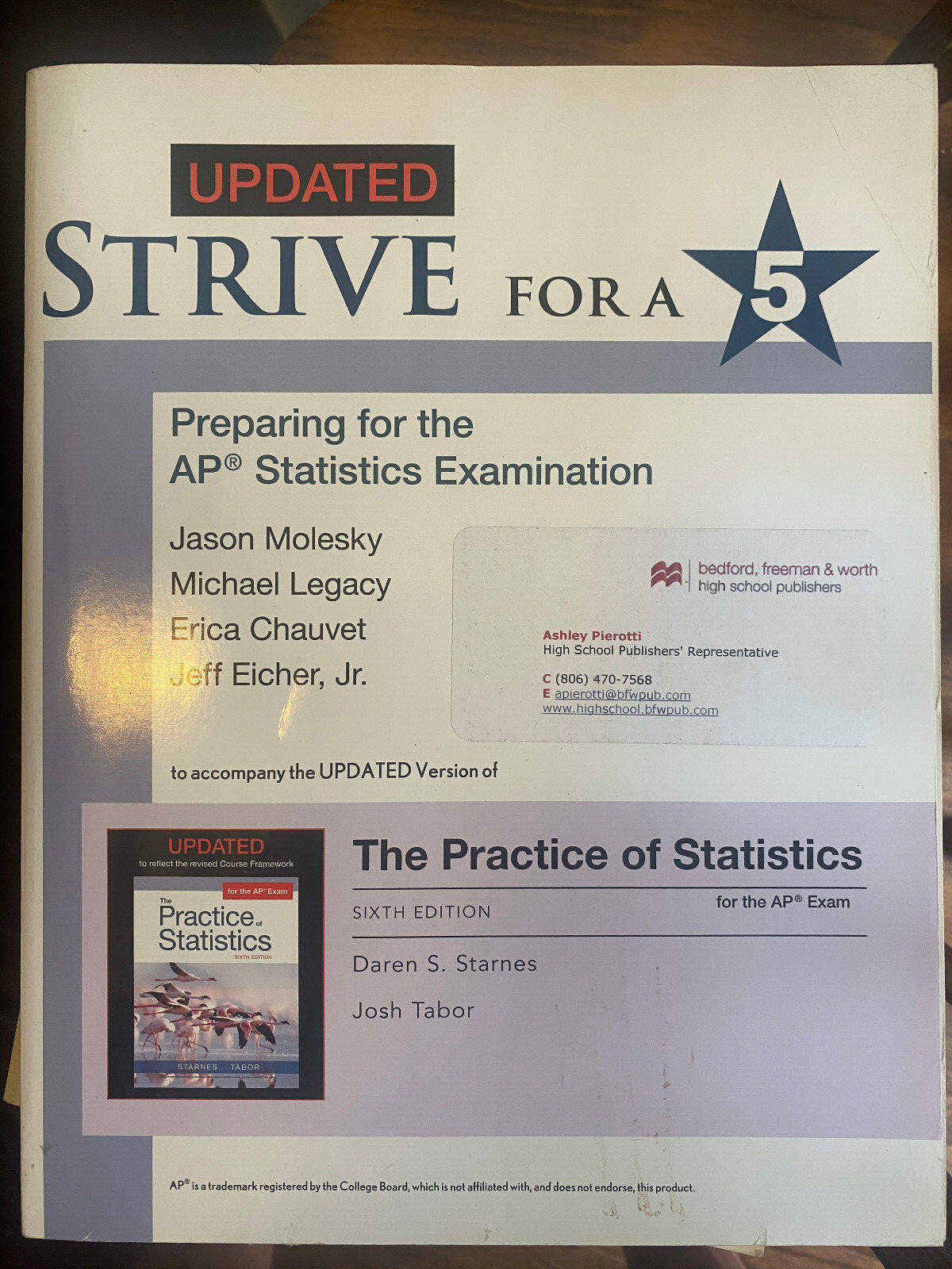 UPDATED Version of Strive for a 5: – Paperback, by Daren S Starnes; – Very Good