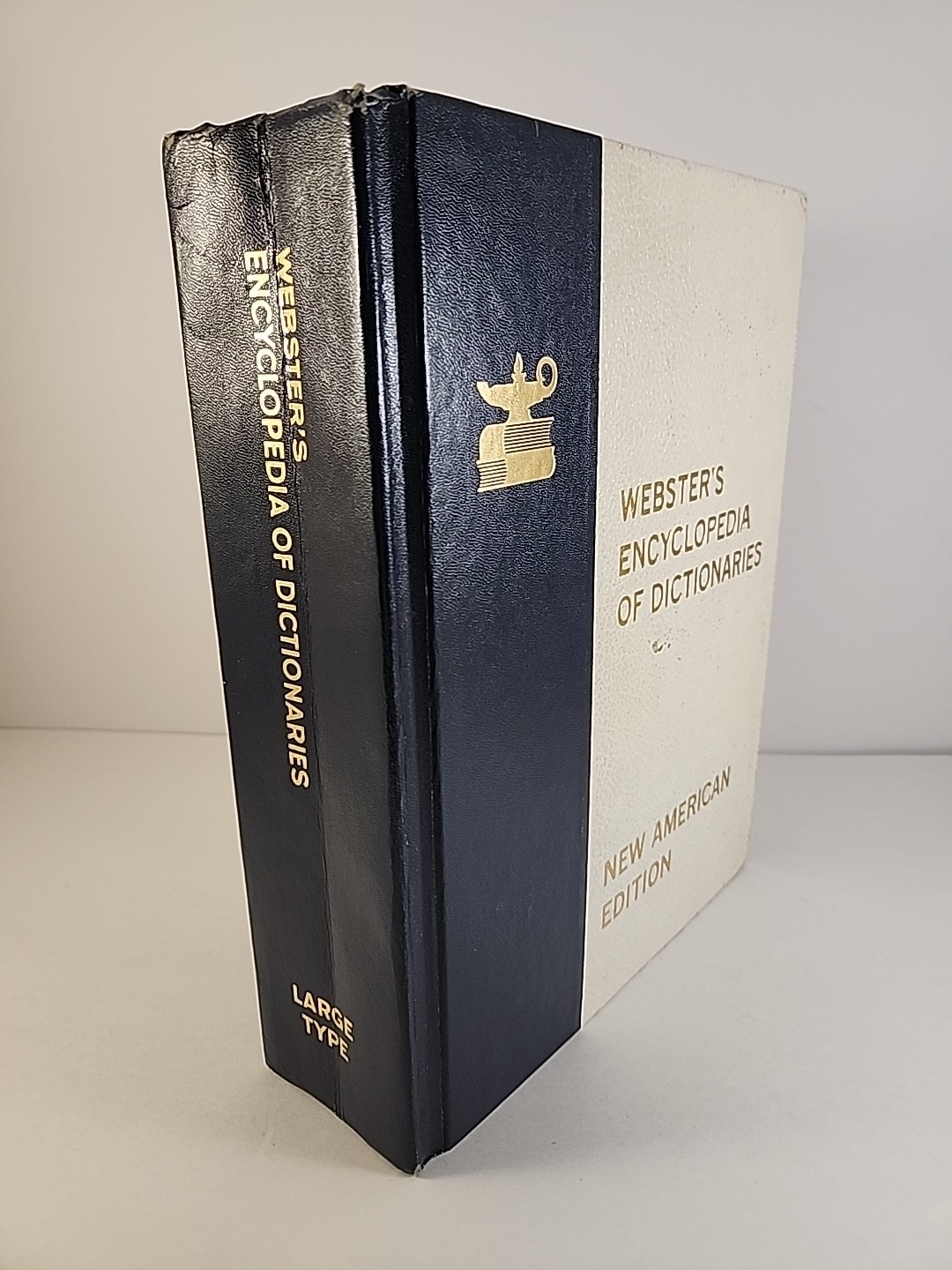 Webster’s Encyclopedia Of Dictionaries New American Edition LARGE TYPE 1978