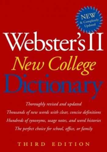 Houghton Mifflin – Hardcover, by Editor-Editors of Webster’s – Acceptable