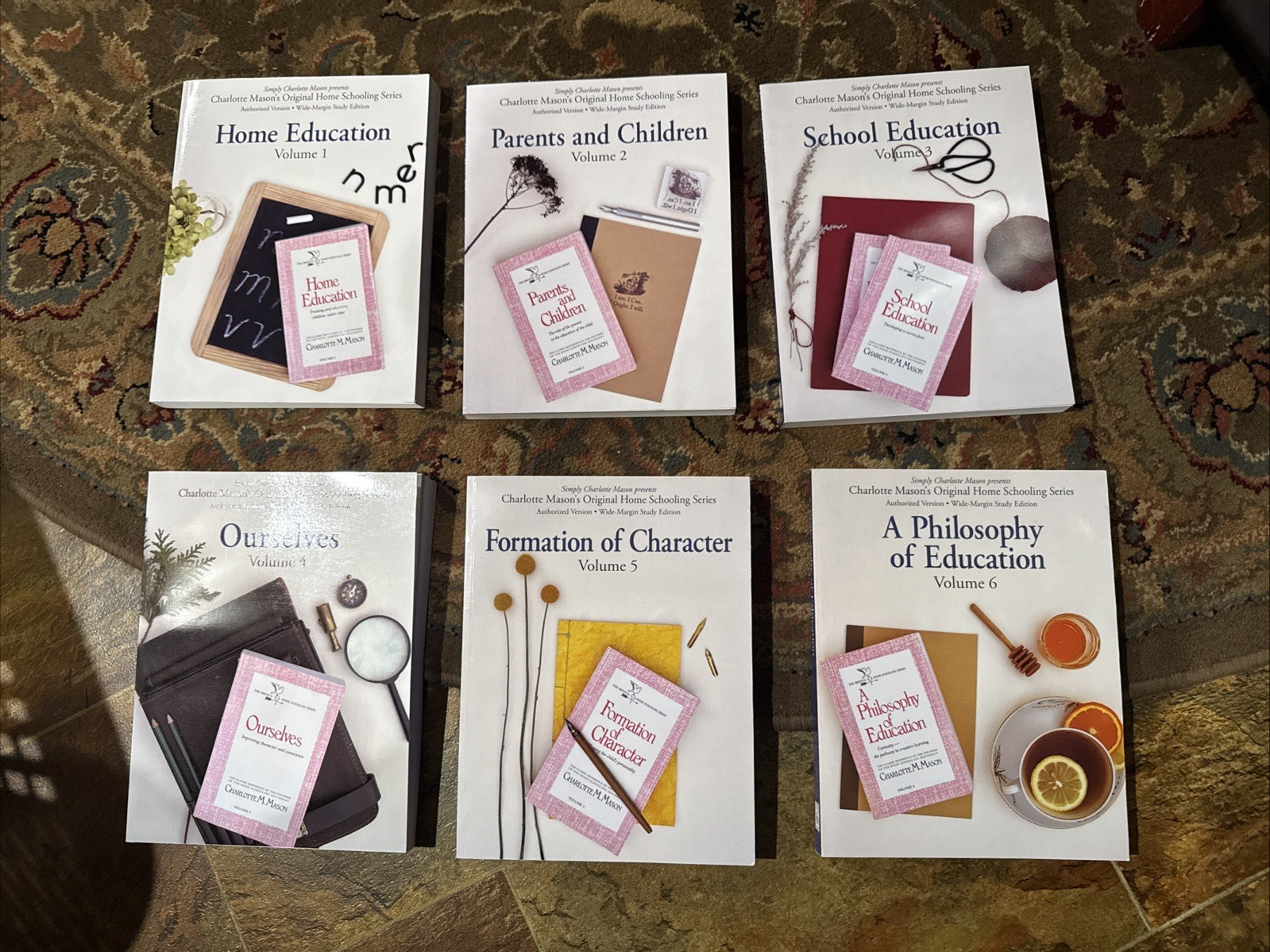 Home Schooling Series 6 Book Set Charlotte Mason 2017 Edition NEW opened package