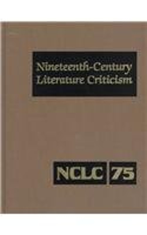 Nineteenth-Century Literature Criticism Hardcover Thomson Gale St