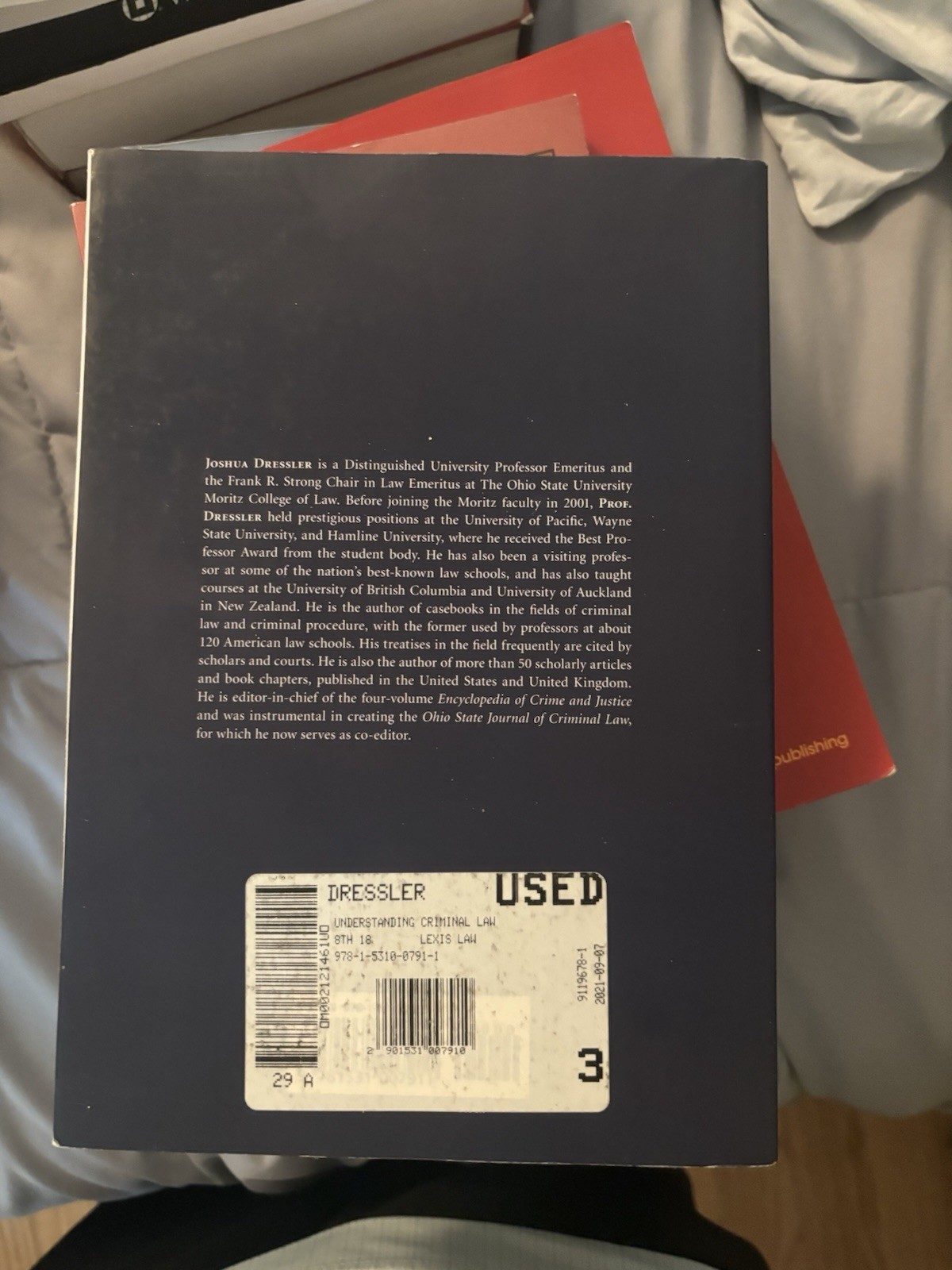 Understanding Criminal Law by Dressler, Joshua – 8th Edition 2018 (highlighting)