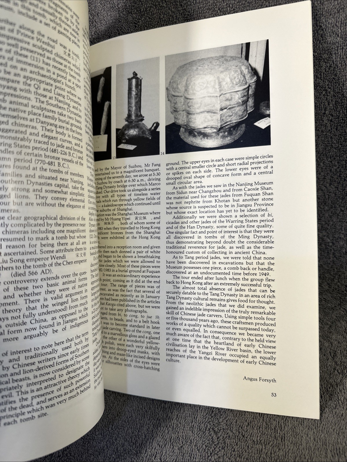 Oriental Ceramic Society Of Hong Kong 1982 – 1984 Bulletin No 6 PB