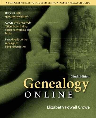 Genealogy Online 9/E – Paperback, by Crowe Elizabeth – Very Good