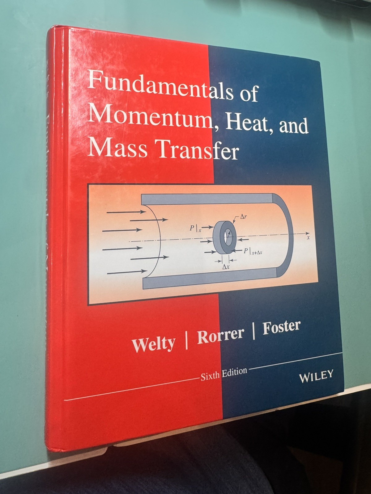 Fundamentals of Momentum, Heat, and Mass Transfer by Welty, Border LİKE NEW