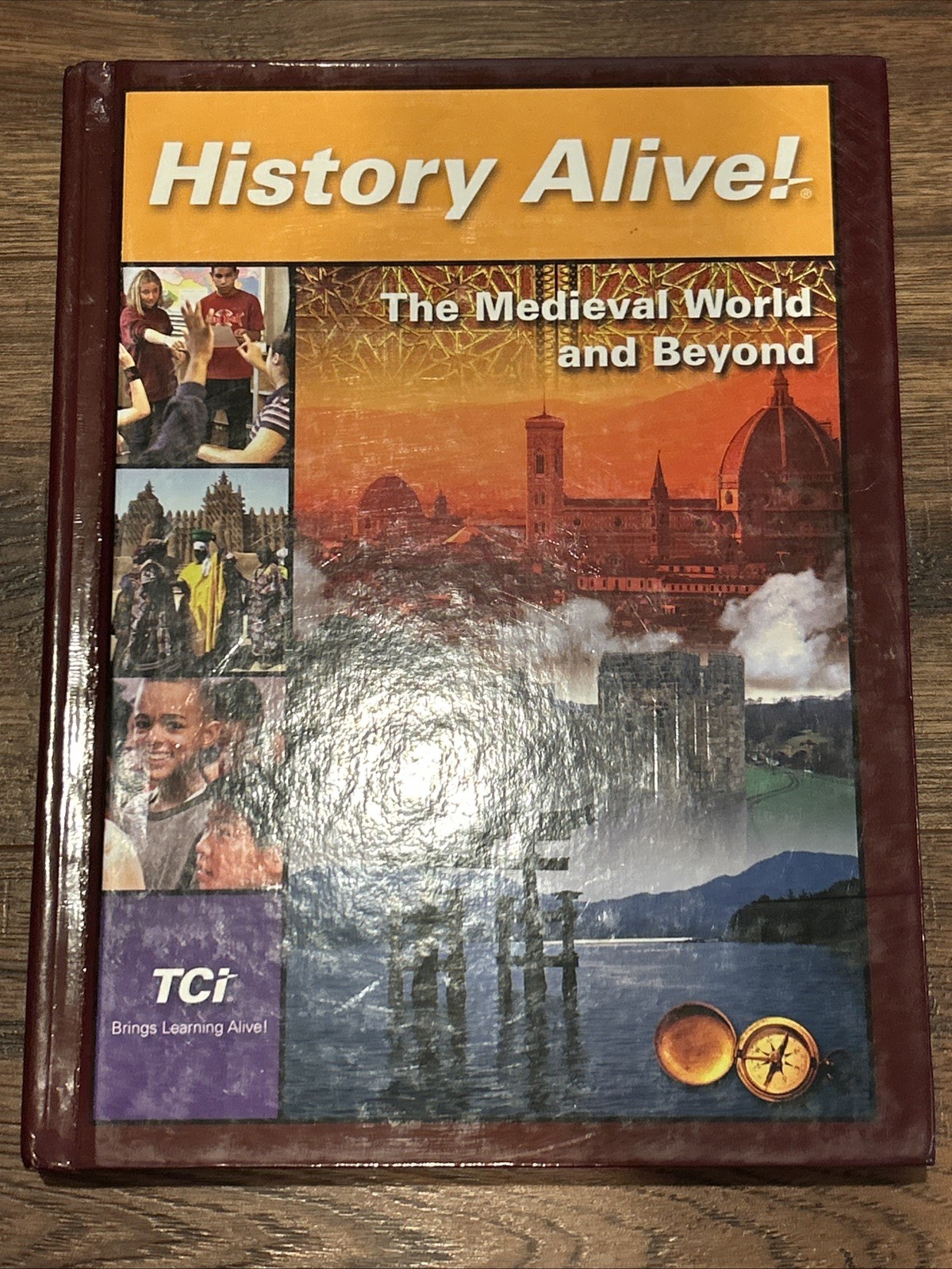 TCI History Alive! The Medieval World and Beyond Hardcover Textbook