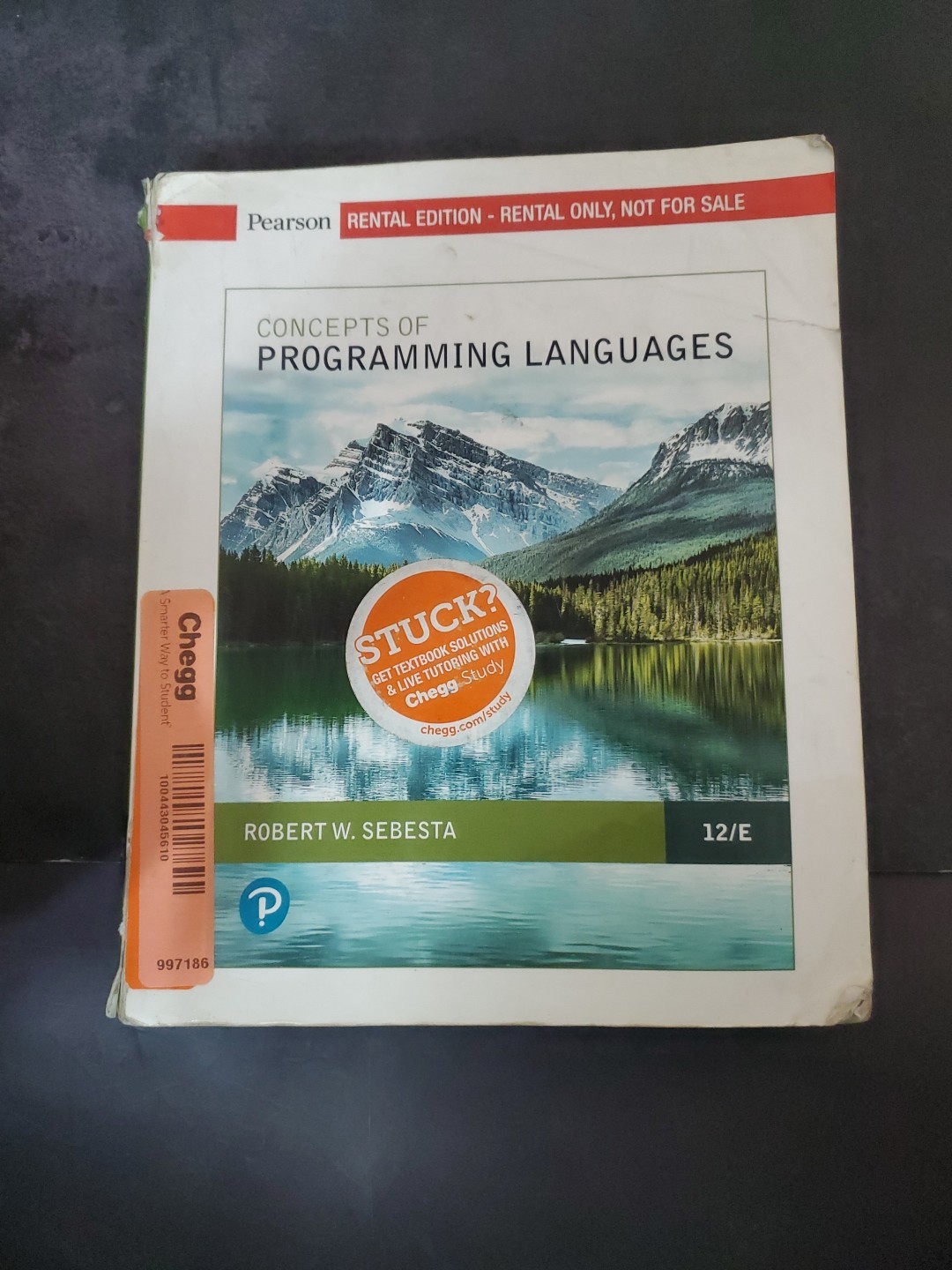 Concepts of Programming Languages 12th Edition RENTAL Ed. PB Sebesta, Robert
