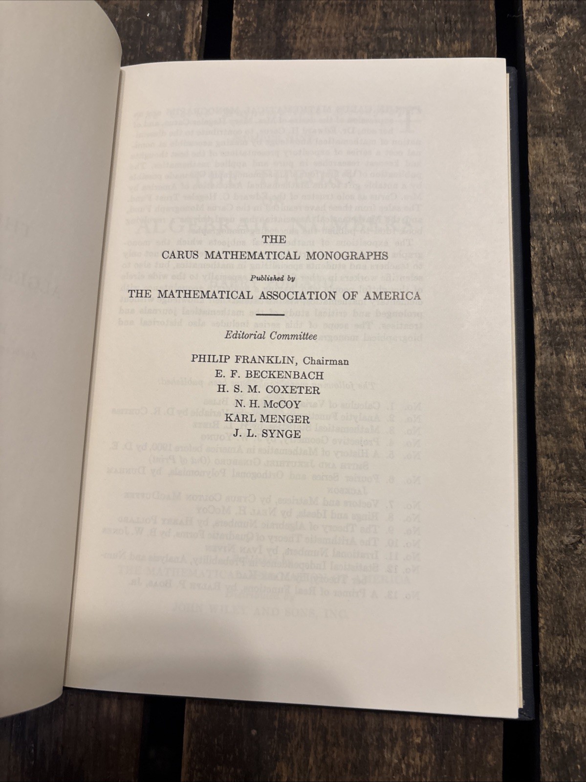 The Theory of Algebraic Numbers – Paperback, by Pollard Harry; Diamond – Good