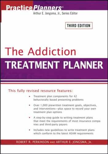 The Addiction Treatment Planner – Paperback, by Perkinson Robert R. – Very Good