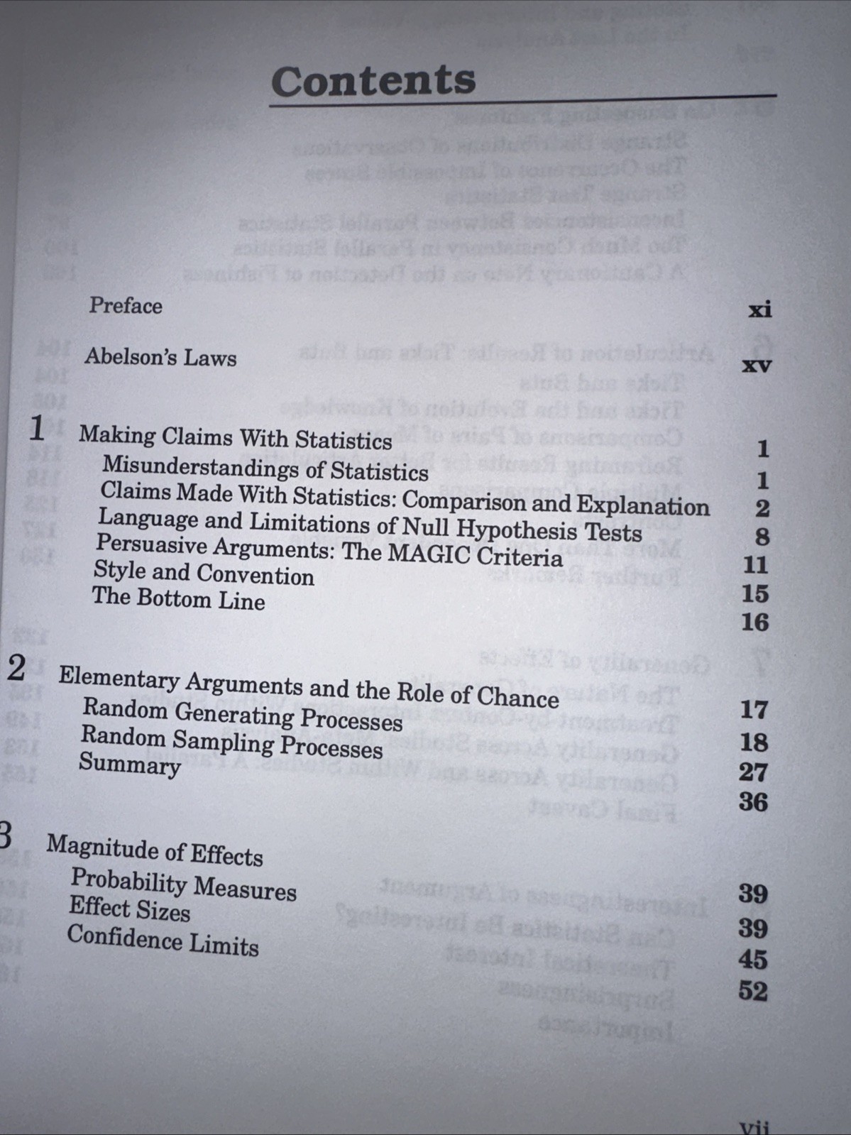 Statistics As Principled Argument