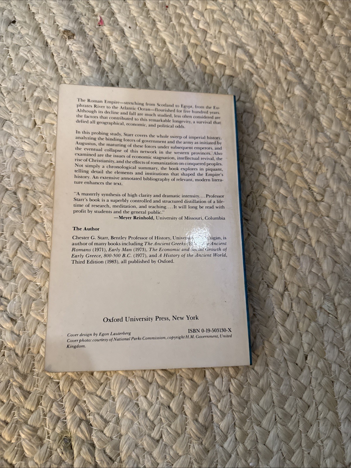 The Roman Empire, 27 B.C.-A.D. 476: A Study in Survival (used)