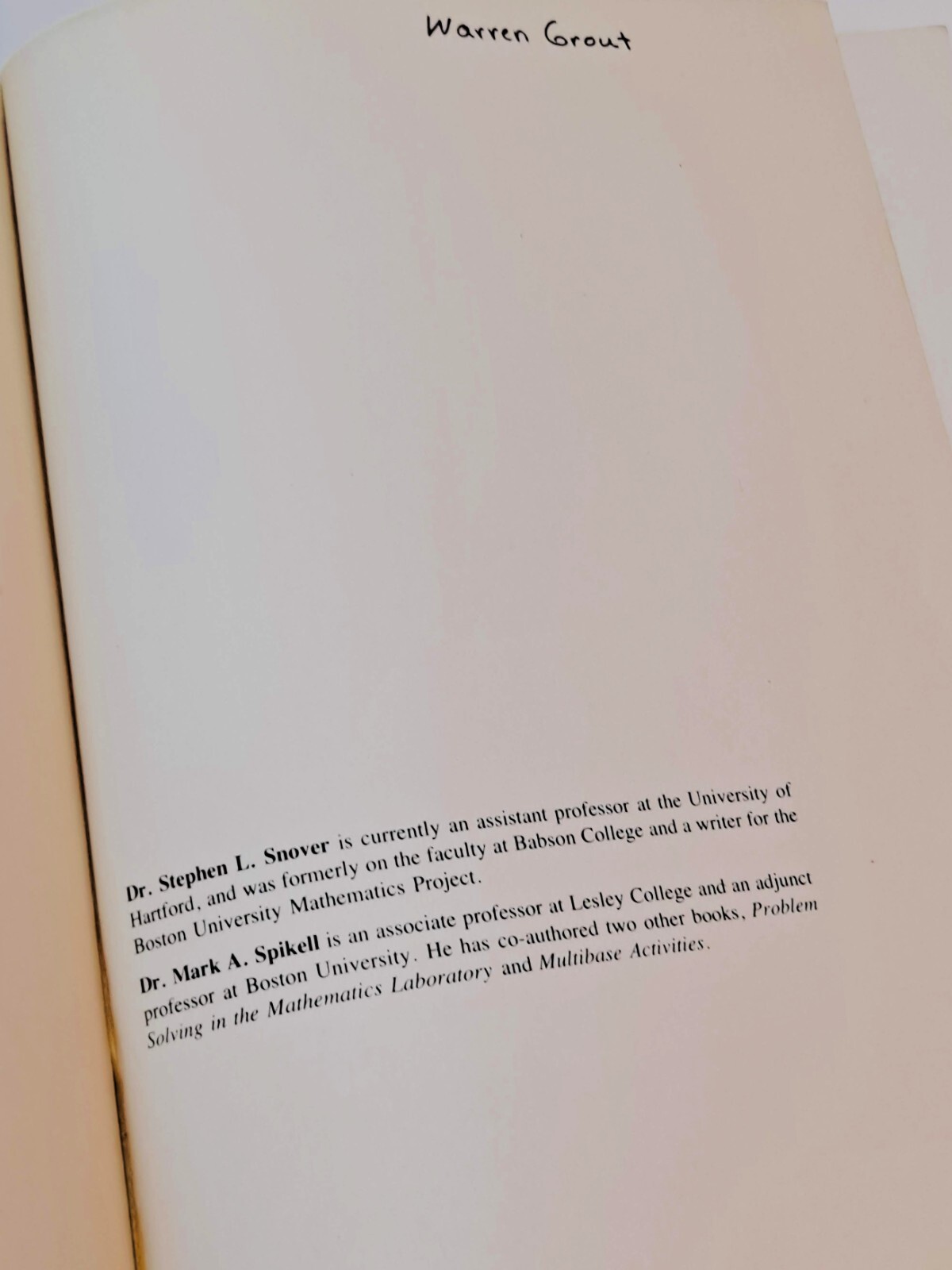 How to Program Your Programmable Calculator by Snover & Spikell (1979 PB)