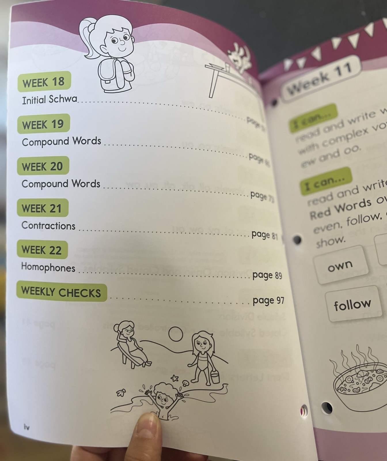 Heggerty, Bridge To Reading,Second Grade, Book 2, Unit 3-4, Read Book