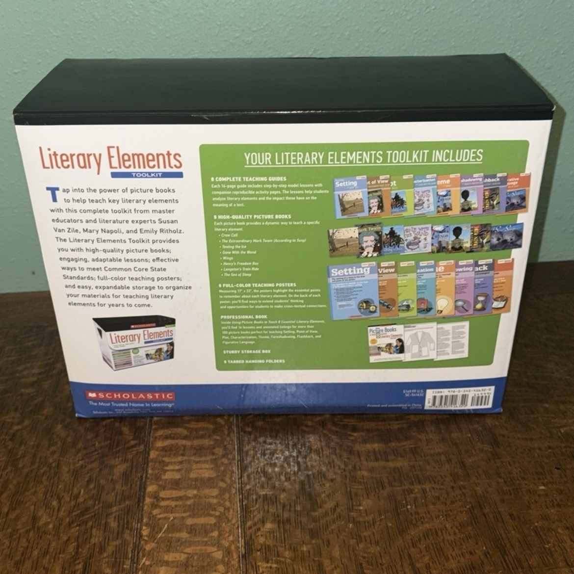 Using Picture Books to Teach 8 Essential Literary Elements. Grades 4-8.