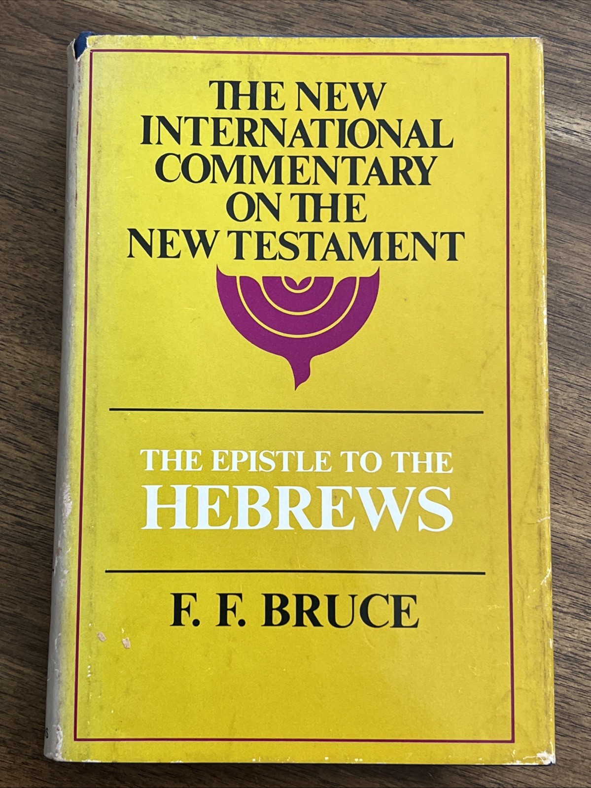 F.F. Bruce The Epistle to the Hebrews NICNT Hardcover Eerdmans