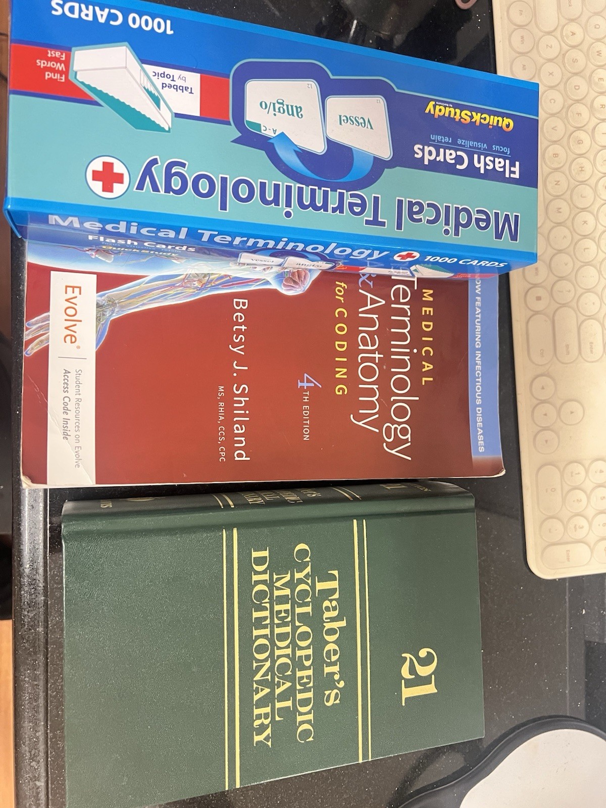 Taber’s Medical Dictionary, Medical Terminology for Coding 4th Ed, Flash Cards