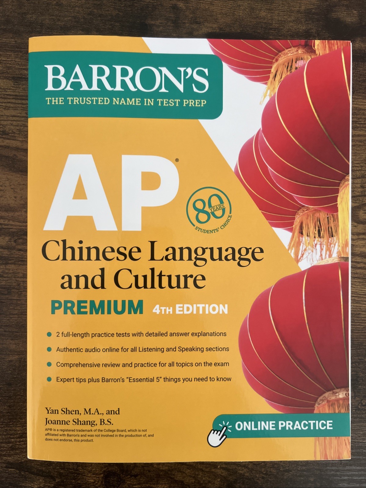 Barron’s AP Prep Ser.: AP Chinese Language and Culture Premium, Fourth Edition