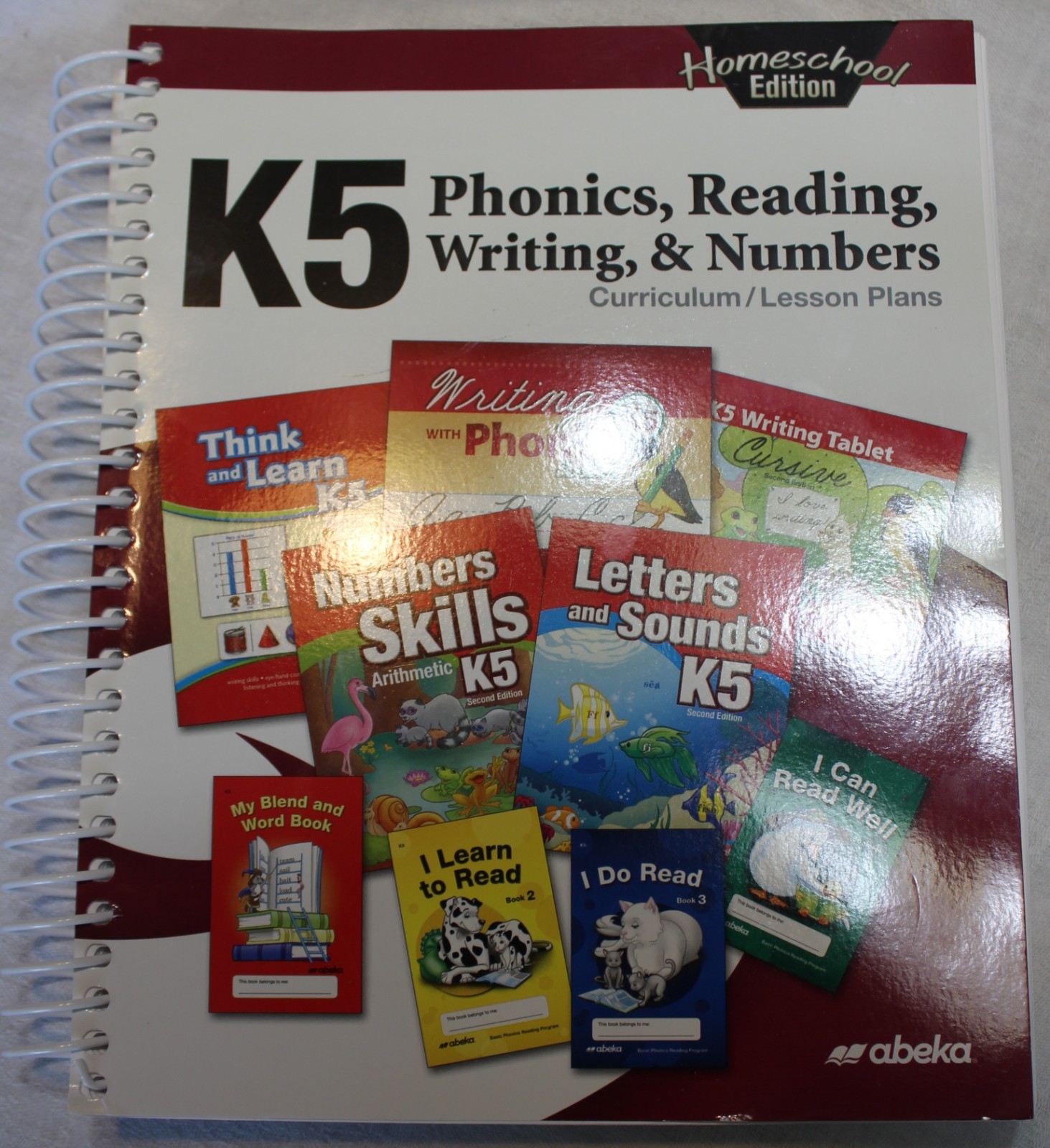 ABEKA K5 Phonics Reading Writing & Numbers Curriculum Lesson Plans Brand New