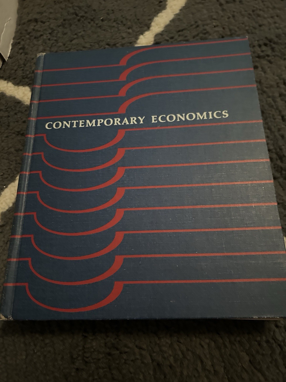 Contemporary Economics Milton H. Spencer Worth Publishers Hardcover Book 1971