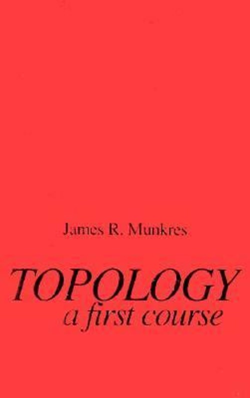 Topology : A First Course Hardcover James Munkres