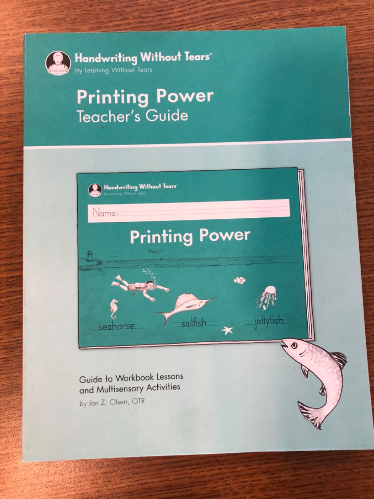 2nd Grade Printing Teacher’s Guide by Jan Z. Olsen, OTR. 3rd edition