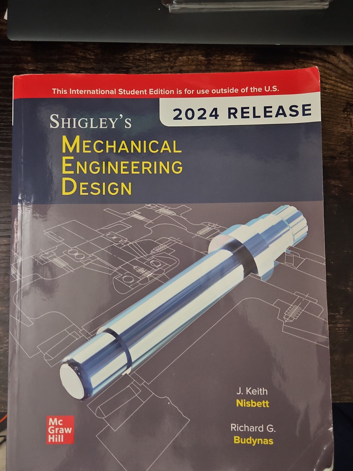 Shigley’s Mechanical Engineering Design, (2024 Release) ISE (Paperback) Used
