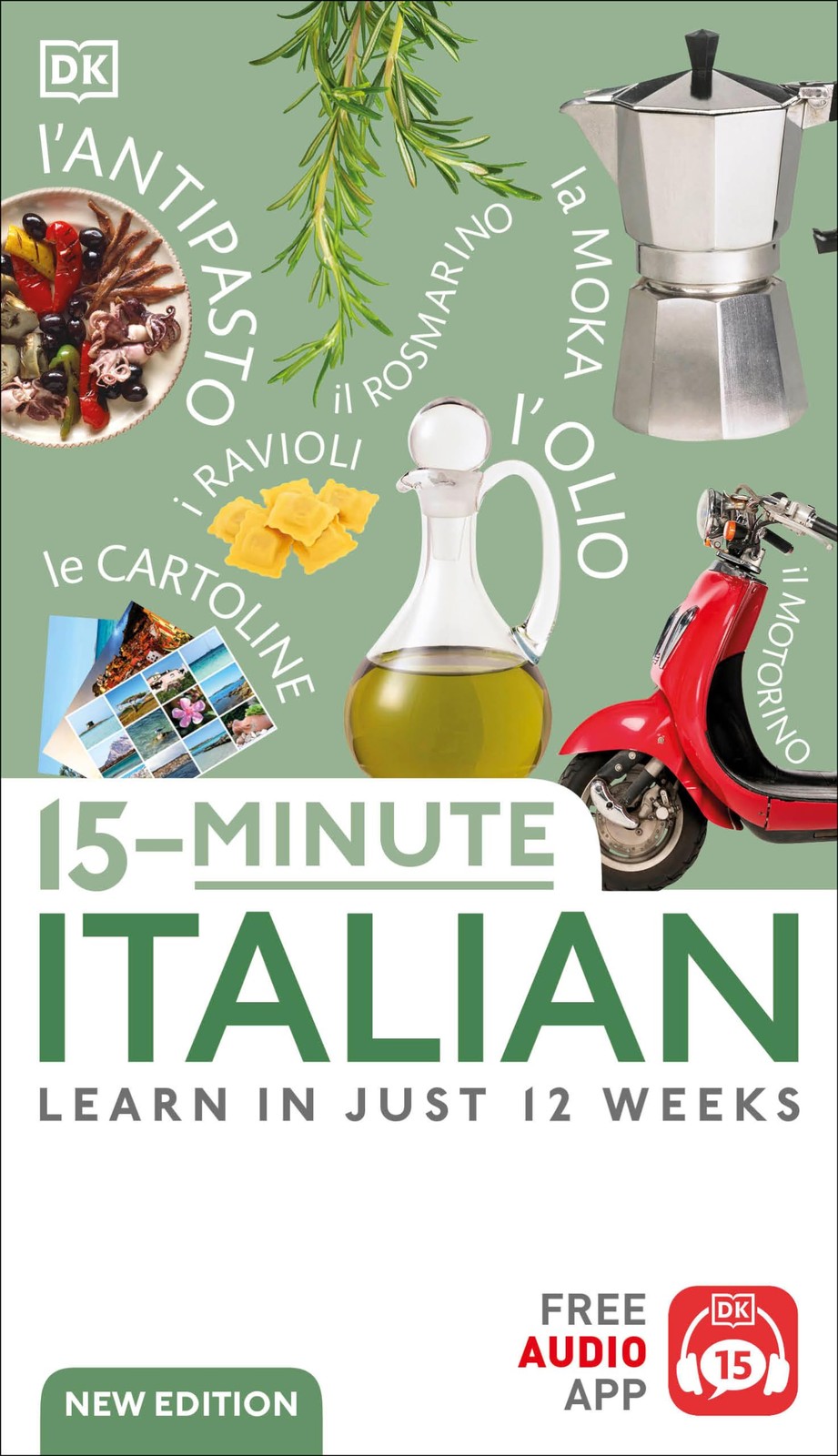 15-Minute Italian: Learn in Just 12 Weeks (DK Language Multicolor