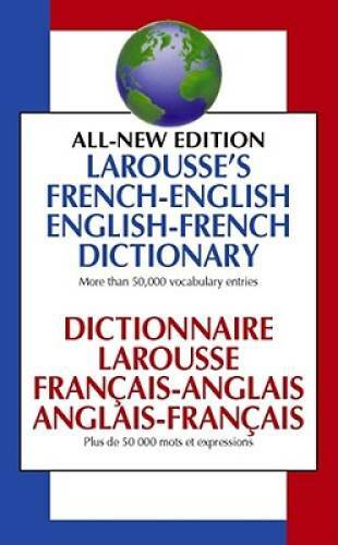 Larousse French English Dictionary – Mass Market Paperback – VERY GOOD