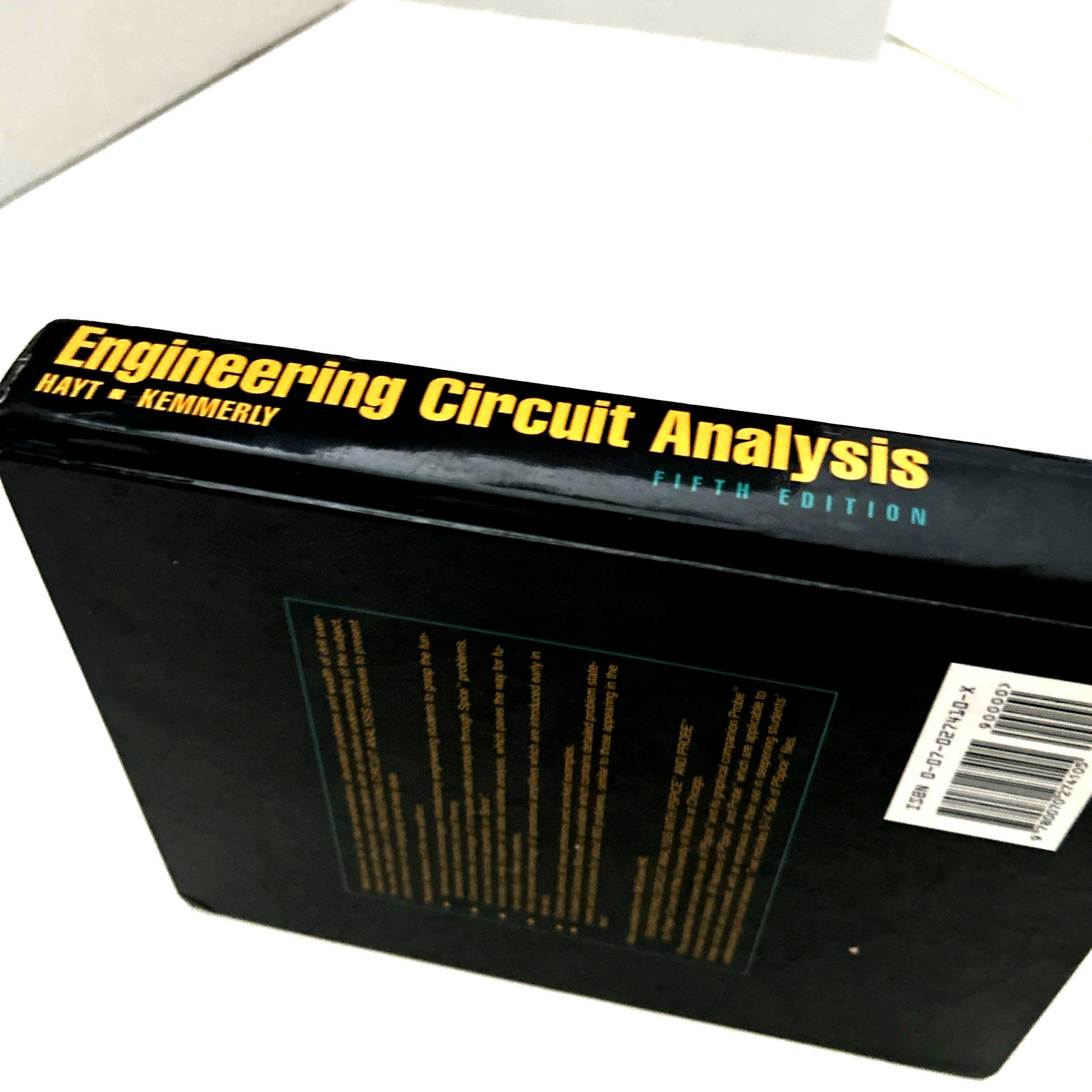 Engineering Circuit Analysis – hardcover Hayt, William Hart|Kemmerly, Jack E…