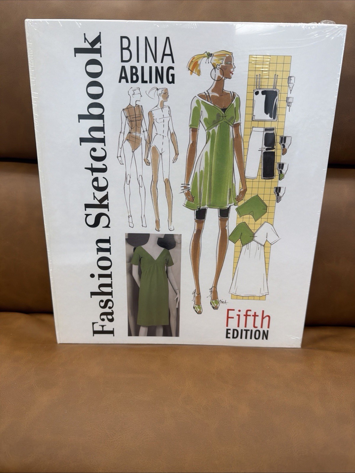 Fashion Sketchbook by Bina Abling (2007, Spiral)