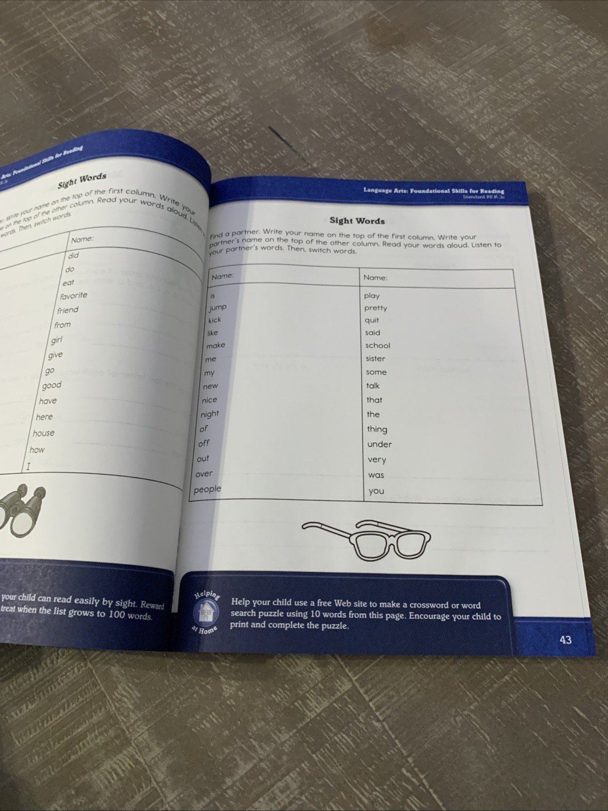 Spectrum Language Arts And Math Workbook Kindergarten Level
