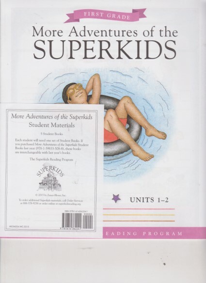 The Superkids Reading Program 2015 Common-Core Edition Gr 1,2nd Sem 5 bks