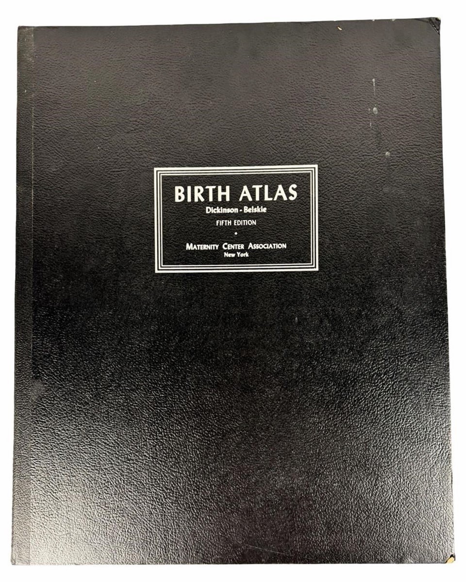 Birth Atlas by Dickinson & Belskie Medical Portfolio Hardcover Fifth Edition VG