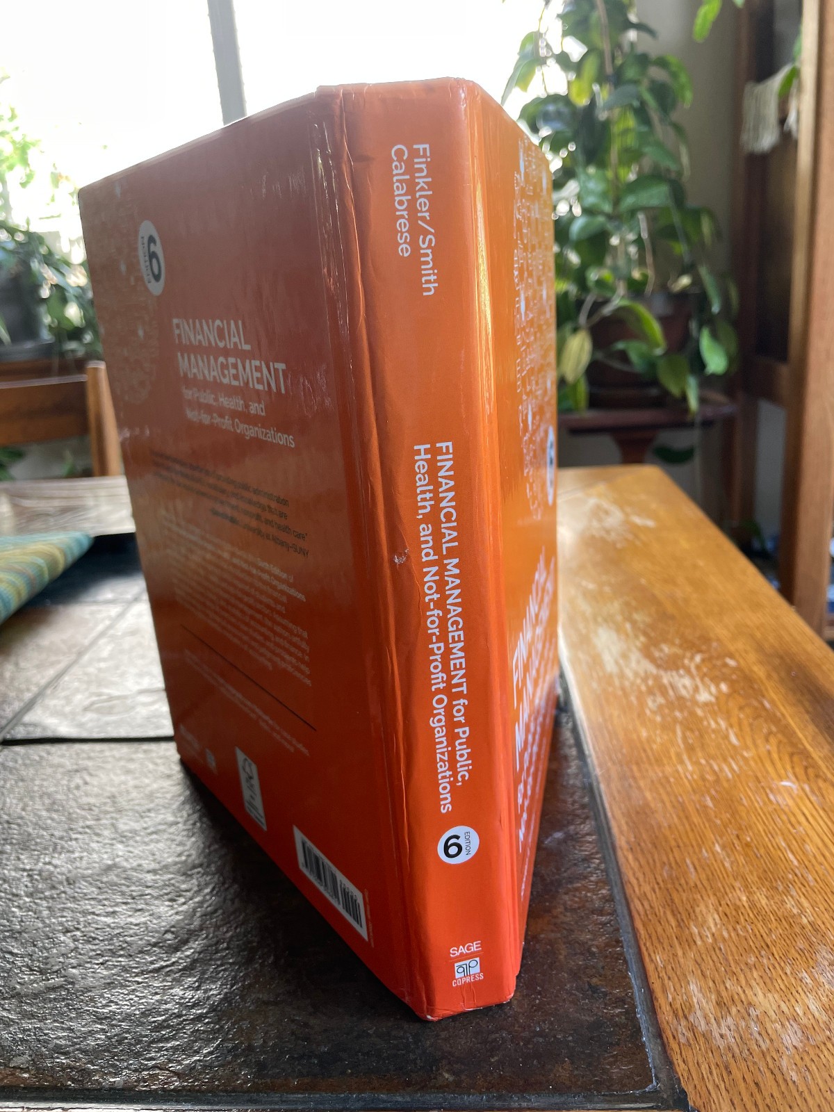 Financial Management for Public, Health, and Not-for-Profit orgs 6th ed.