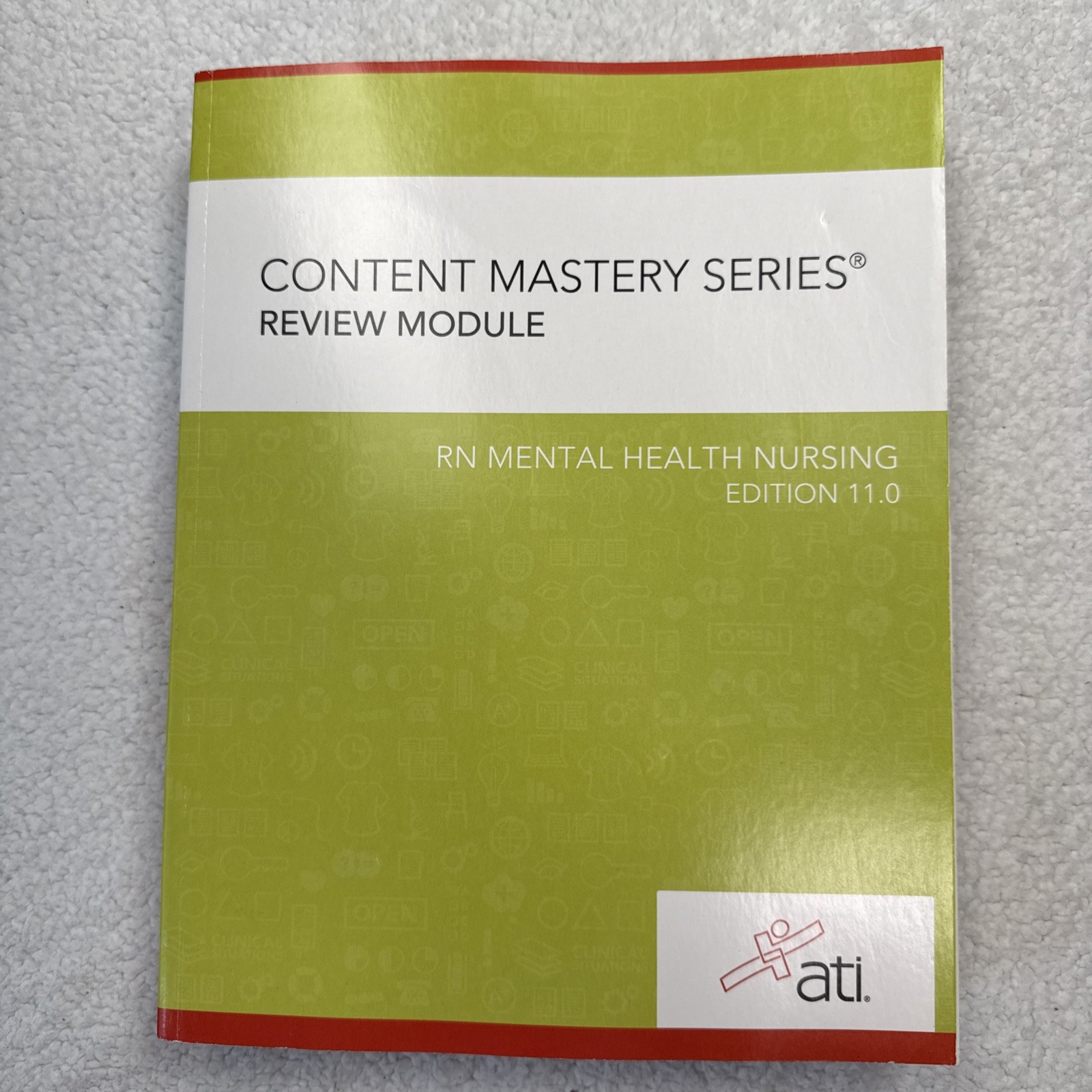 ATI Content Mastery Series RN Nursing Review Modules 8 Books ~ Various Editions