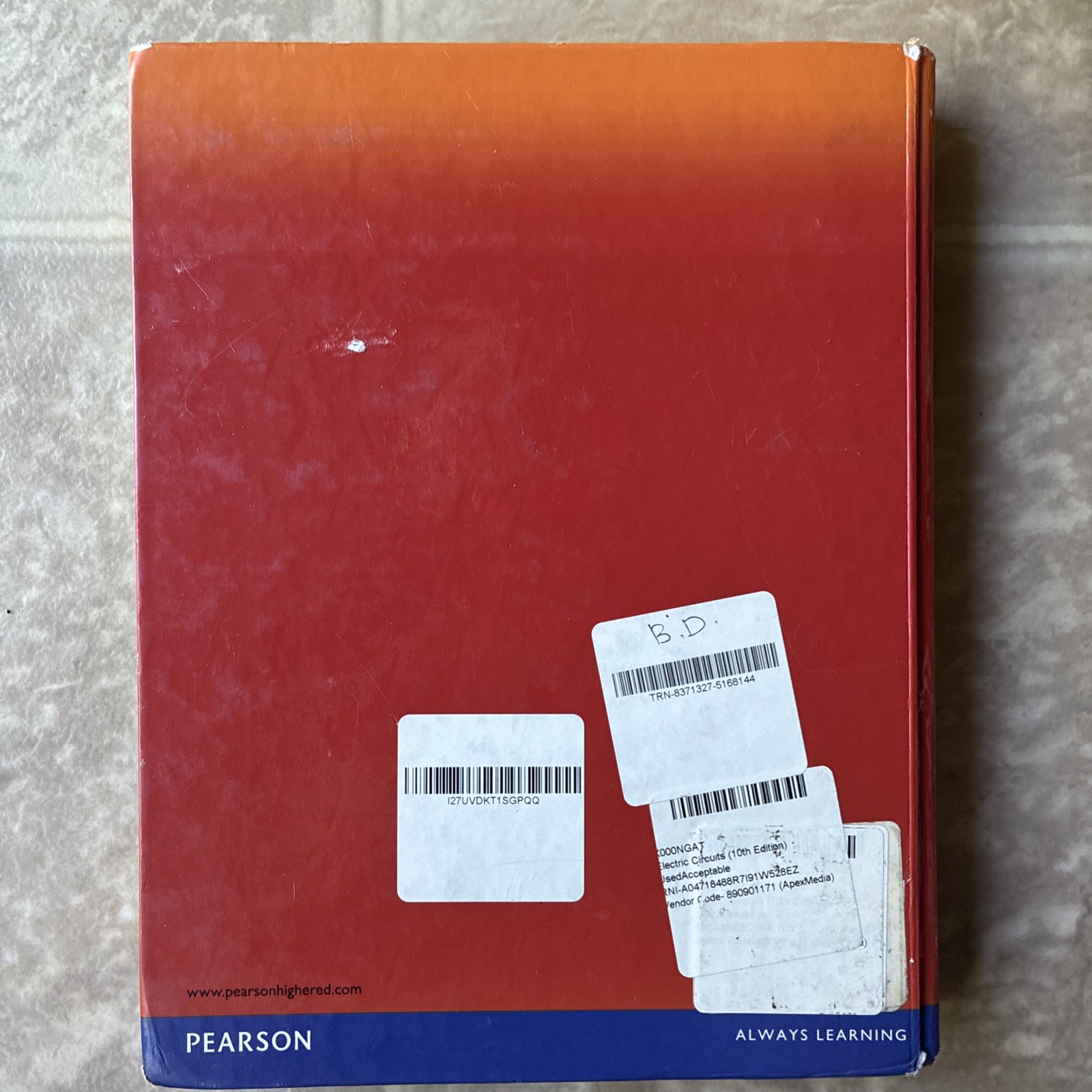 Electric Circuits by Nilsson and Riedel 2015, Hrdbk 10th Edition Near Fine P1