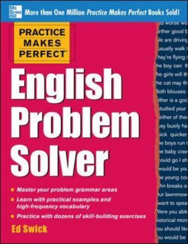Practice Makes Perfect English Problem Solve- 9780071791243, paperback, Ed Swick
