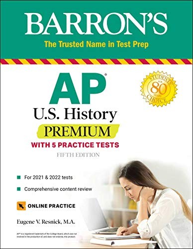 AP US History Premium: With 5 Pract…, Resnick M.A., E